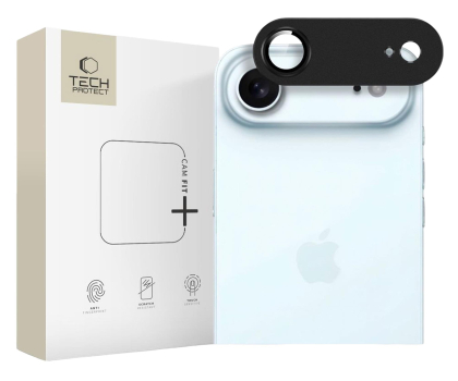 Folia / szkło na smartfon Tech-Protect Camfull Fit+ do Iphone 17 Air Black